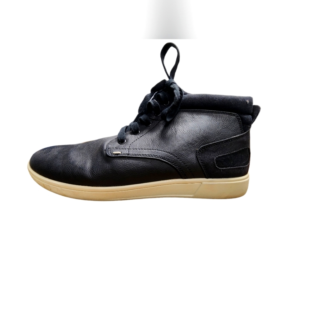 Steve Madden Men's Forsyth Hightop Sneaker Black Size 9.5